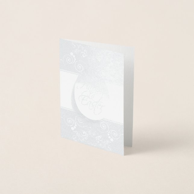Happy and blessed Easter Foil Card (Front)