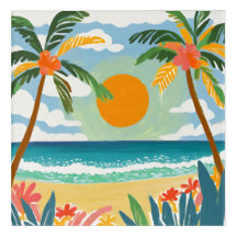Happy and Fun beach art 7
