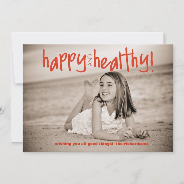 Happy and Healthy Red (Front)