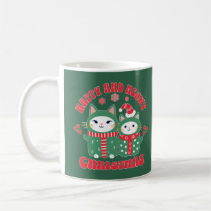 Happy and Meowy Christmas Cats 1 Coffee Mug