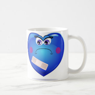 Happy and sad coffee mug