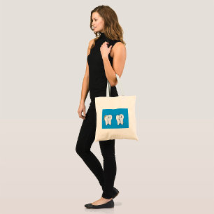 Happy And Sad Teeth Tote Bag