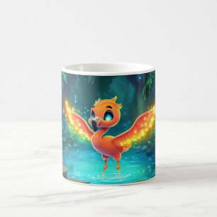 Happy Animal Cartoon Style Vibrant Cute Colorful Coffee Mug