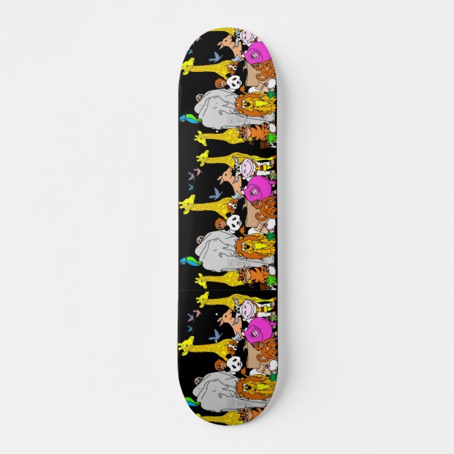 Happy Animals Skateboard (Front)