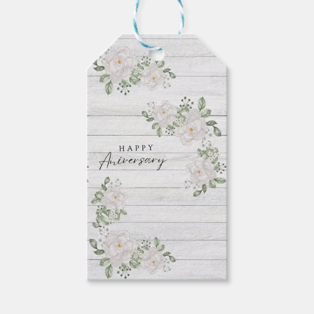 HAPPY ANIVERSARY GIFT TAGS (Front)