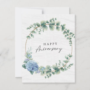 HAPPY ANIVERSARY HOLIDAY CARD