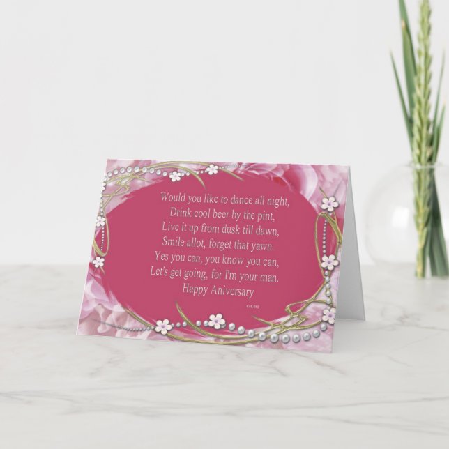 Happy Anniversary 2 Card (Front)