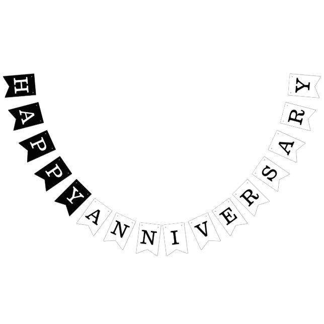 Happy Anniversary Bunting (All)