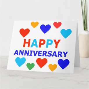 HAPPY ANNIVERSARY  CARD