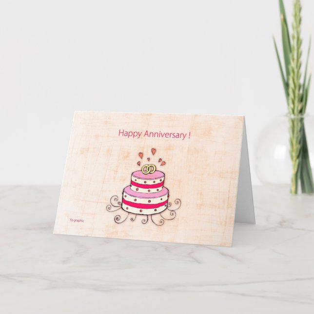 Happy Anniversary ! Card (Front)
