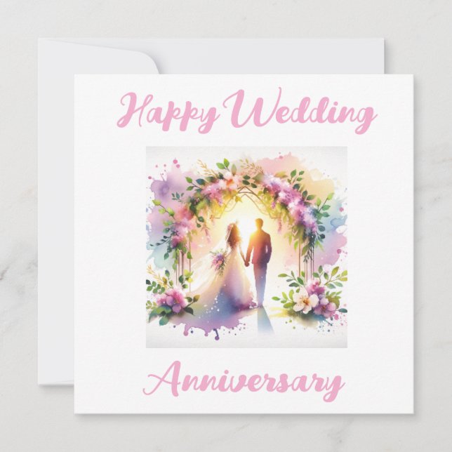 Happy Anniversary Card (Front)
