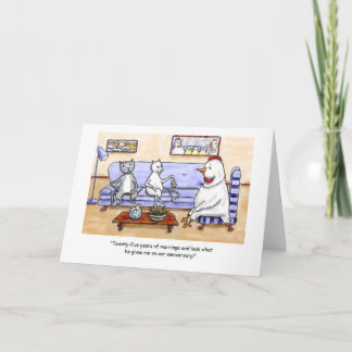 Happy Anniversary Cats Card