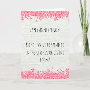 Happy Anniversary Corona Virus Quarantine Card