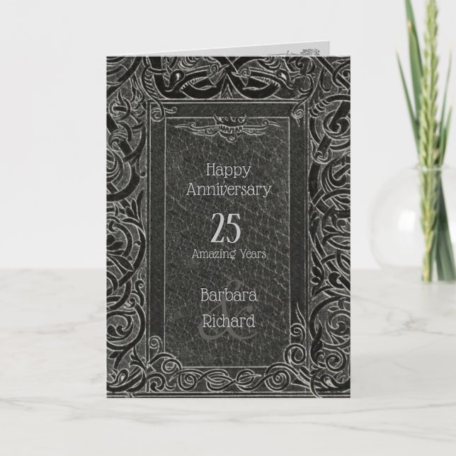 Happy Anniversary (customisable) Card (Front)