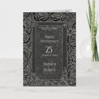 Happy Anniversary (customisable) Card
