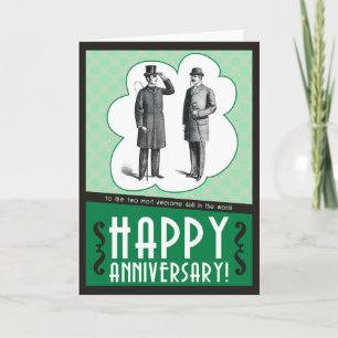 Happy Anniversary Dads Card
