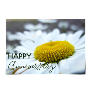 "Happy Anniversary" Daisies Card