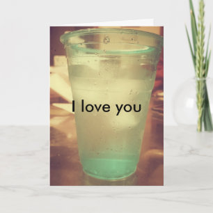 Happy Anniversary Favour Card