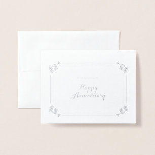 Happy Anniversary Foil Card