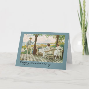 Happy Anniversary for Tennis Lovers Card