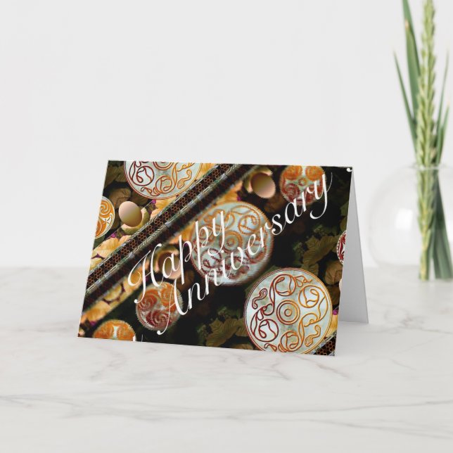 Happy Anniversary Greeting Card (Front)