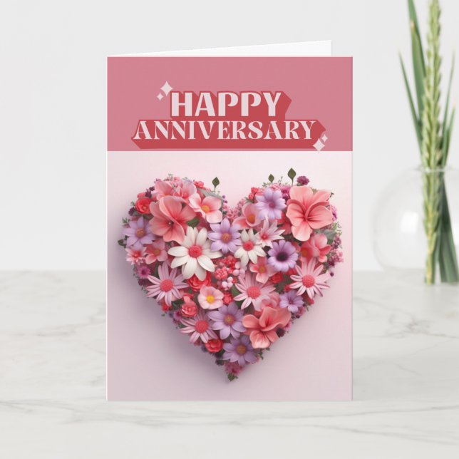 Happy Anniversary Greeting Cards (Front)