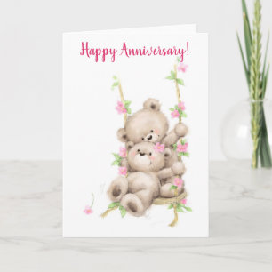 Happy Anniversary, have on swing Card