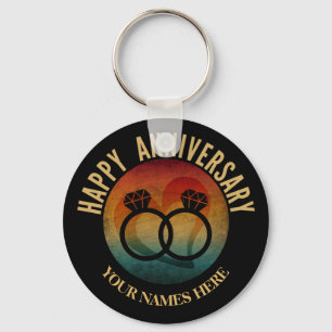 happy anniversary   key ring