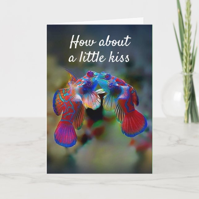 HAPPY **ANNIVERSARY** KISS OR TWO FOR "YOU" CARD (Front)