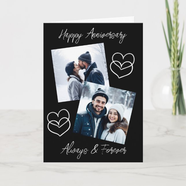 Happy Anniversary Love You Babe Personalised  Card (Front)