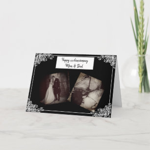 Happy Anniversary Mum and Dad Photo Card