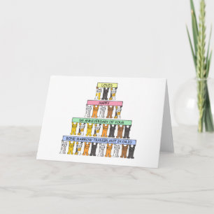 Happy Anniversary of Bone Marrow Transplant Louis. Card