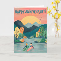 Happy Anniversary Paddleboarding SUP Paddleboard 