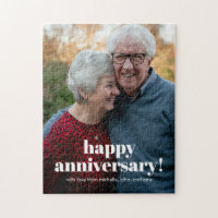 Happy Anniversary Parents Wedding Keepsake Photo