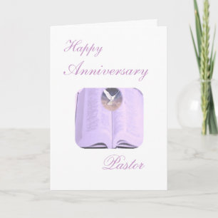 Happy Anniversary Pastor Card