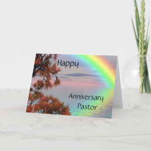 Happy Anniversary Pastor Card
