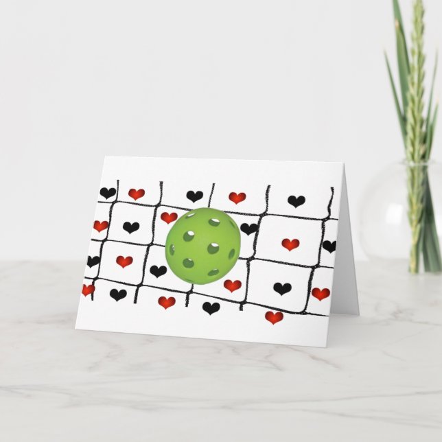 Happy Anniversary Pickleball! Card (Front)