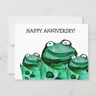 Happy Anniversary Postcard