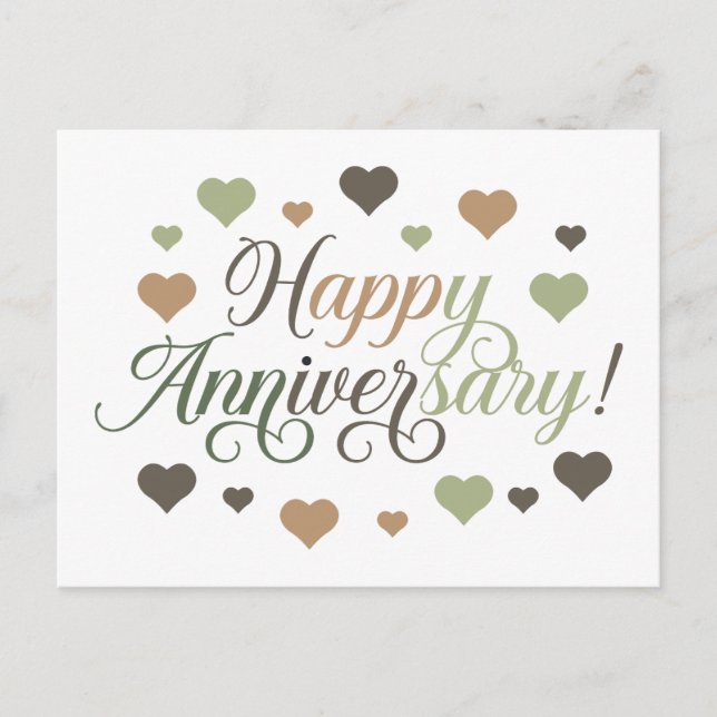 Happy Anniversary Postcard (Front)
