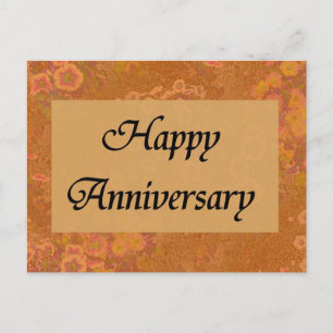 Happy Anniversary Postcard