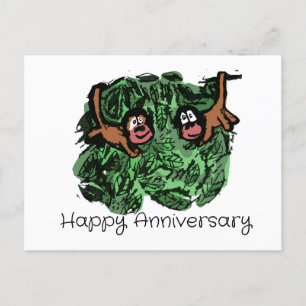 Happy Anniversary Postcard