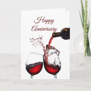 ***HAPPY ANNIVERSARY** SISTER & HUSBAND CARD