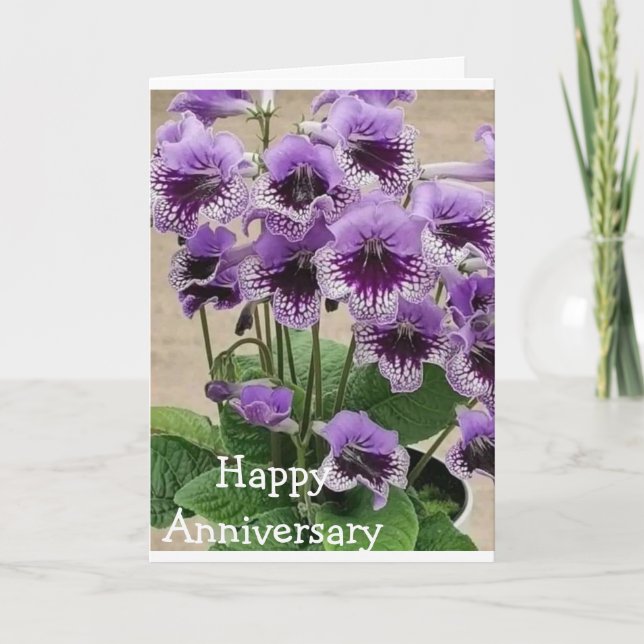 ***HAPPY ANNIVERSARY** SISTER & HUSBAND CARD (Front)