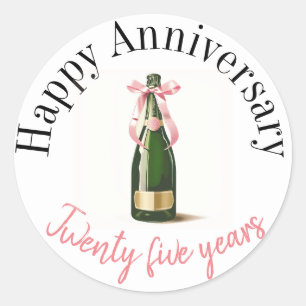 Happy anniversary stickers 