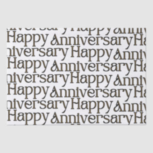Happy Anniversary Tissue Paper