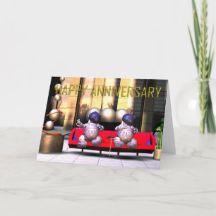 Happy Anniversary to friends or family. Card