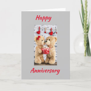 HAPPY "ANNIVERSARY" to **MY HONEYBEAR** Card
