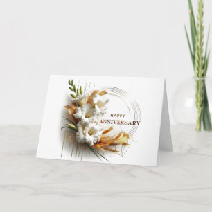 Happy Anniversary to My Husband – Romantic Love Qu Card