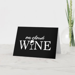 HAPPY ANNIVERSARY TO MY LOVE "CLOUD WINE" CARD