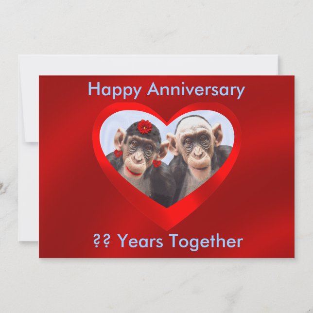HAPPY ANNIVERSARY ?? YEARS TOGETHER-INVITATION-2 INVITATION (Front)